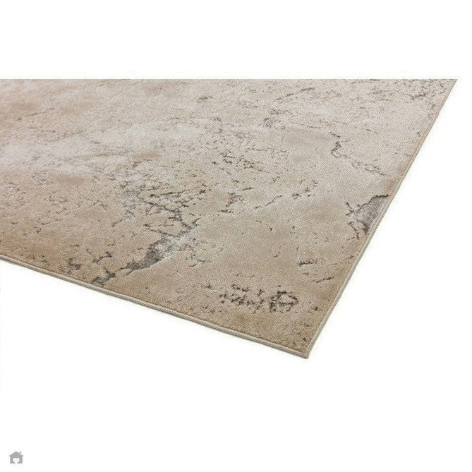 Aurora AU03 Solar Modern Abstract Distressed Marbled Metallic Shimmer Textured High-Density Soft Smooth Low Profile Short-Pile Silver/Beige/Grey/Cream Rug-Asiatic Carpets-Rug Love - The Most Loved Rug Store