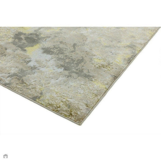 Aurora AU04 Galaxy Modern Abstract Distressed Marbled Metallic Shimmer Textured High-Density Soft Smooth Low Profile Polyblend Short-Pile Beige/Gold/Silver/Charcoal Grey/Cream Rug-Asiatic Carpets-Rug Love - The Most Loved Rug Store