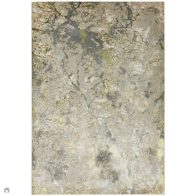 Aurora AU04 Galaxy Modern Abstract Distressed Marbled Metallic Shimmer Textured High-Density Soft Smooth Low Profile Polyblend Short-Pile Beige/Gold/Silver/Charcoal Grey/Cream Rug-Asiatic Carpets-Rug Love - The Most Loved Rug Store