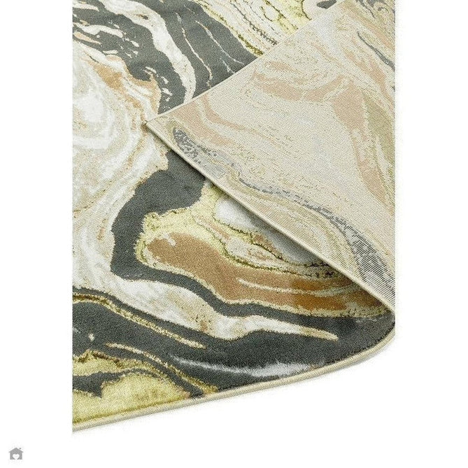 Aurora AU08 Marble Modern Abstract Distressed Marbled Metallic Shimmer Textured High-Density Soft Smooth Low Profile Polyblend Short-Pile Beige/Gold/Grey/Bronze/Cream/Black Rug-Asiatic Carpets-Rug Love - The Most Loved Rug Store