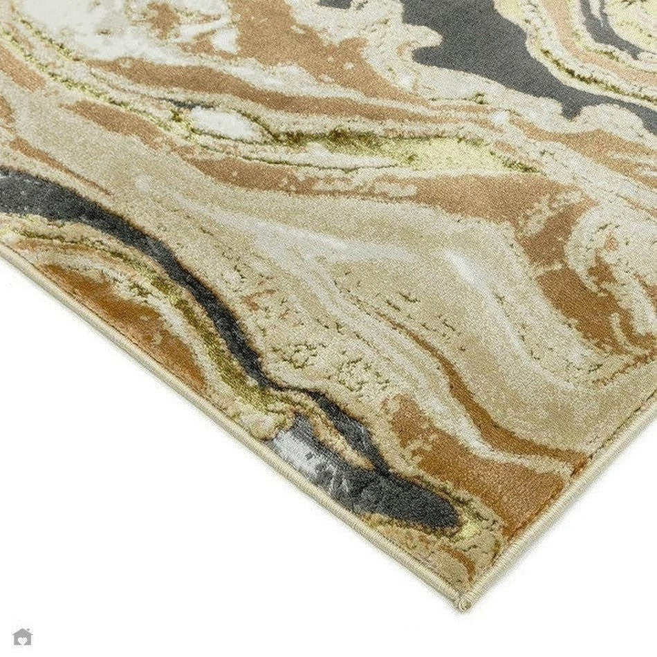 On Sale Aurora AU08 Marble Modern Abstract Distressed Marbled Metallic ...