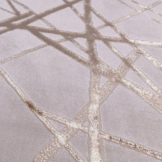 Aurora AU13 Mica Modern Abstract Distressed Marbled Metallic Shimmer Textured High-Density Soft Smooth Low Profile Short-Pile Beige/Brown/Champagne Rug-Asiatic Carpets-Rug Love - The Most Loved Rug Store