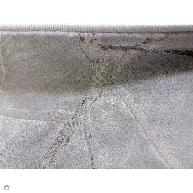 Aurora AU13 Mica Modern Geometric Distressed Metallic Shimmer Textured High-Density Soft Smooth Low Profile Polyblend Short-Pile Beige/Brown/Champagne/Taupe Rug-Asiatic Carpets-Rug Love - The Most Loved Rug Store