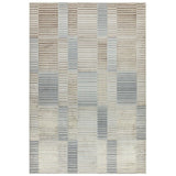 Aurora AU14 Ripple Modern Abstract Distressed Marbled Metallic Shimmer Textured High-Density Flat Pile Gold/Bronze/Silver/Champagne Rug