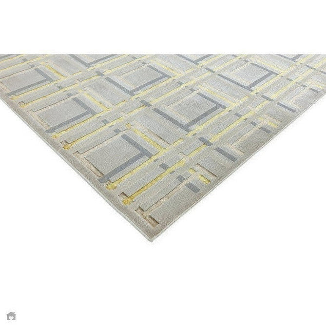 Aurora AU15 Elexus Modern Geometric Distressed Metallic Shimmer Textured High-Density Soft Smooth Low Profile Polyblend Short-Pile Beige/Silver/Gold/Bronze/Champagne Rug-Asiatic Carpets-Rug Love - The Most Loved Rug Store