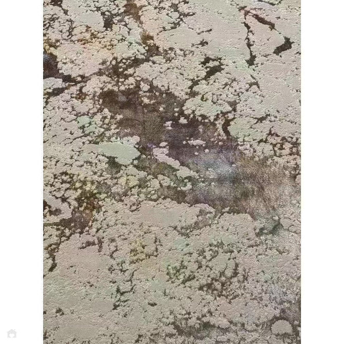 Aurora AU16 Strata Modern Abstract Distressed Marbled Metallic Shimmer Textured High-Density Soft Smooth Low Profile Polyblend Short-Pile Beige/Bronze/Brown/Champagne/Grey Rug-Asiatic Carpets-Rug Love - The Most Loved Rug Store