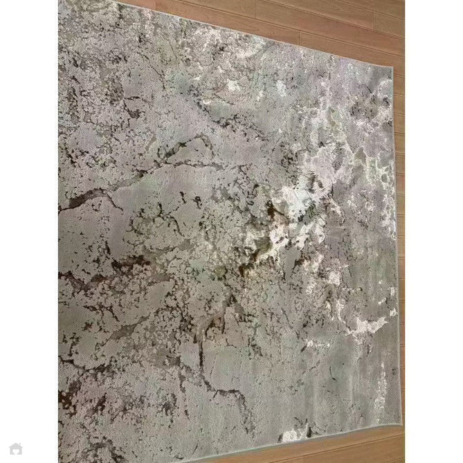 Aurora AU16 Strata Modern Abstract Distressed Marbled Metallic Shimmer Textured High-Density Soft Smooth Low Profile Polyblend Short-Pile Beige/Bronze/Brown/Champagne/Grey Rug-Asiatic Carpets-Rug Love - The Most Loved Rug Store