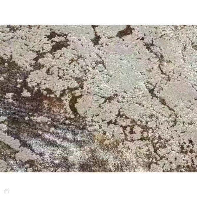 Aurora AU16 Strata Modern Abstract Distressed Marbled Metallic Shimmer Textured High-Density Soft Smooth Low Profile Polyblend Short-Pile Beige/Bronze/Brown/Champagne/Grey Rug-Asiatic Carpets-Rug Love - The Most Loved Rug Store