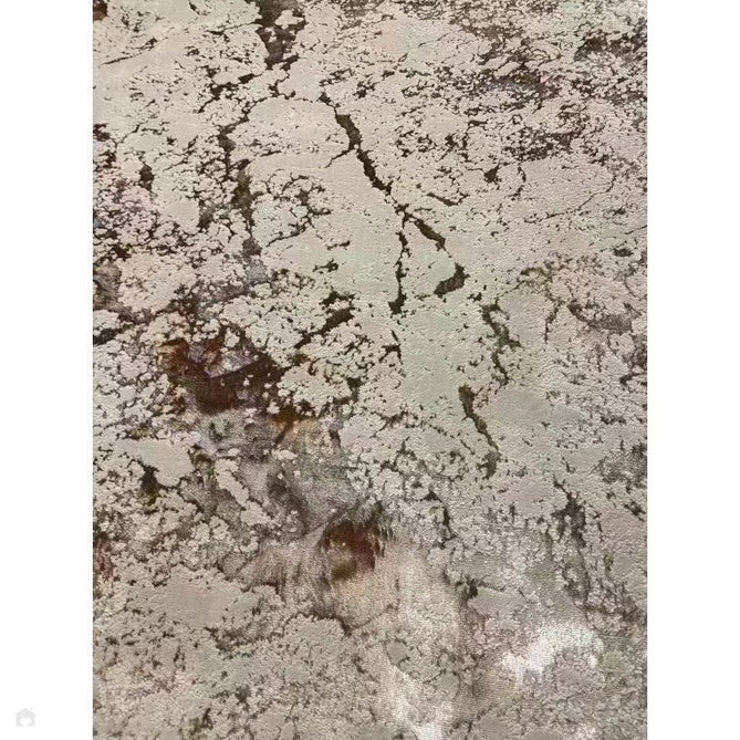 Aurora AU16 Strata Modern Abstract Distressed Marbled Metallic Shimmer Textured High-Density Soft Smooth Low Profile Polyblend Short-Pile Beige/Bronze/Brown/Champagne/Grey Rug-Asiatic Carpets-Rug Love - The Most Loved Rug Store