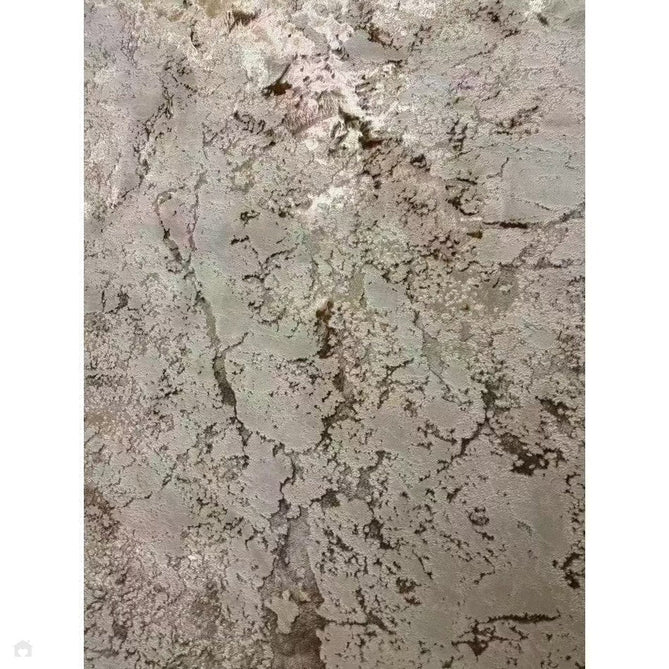 Aurora AU16 Strata Modern Abstract Distressed Marbled Metallic Shimmer Textured High-Density Soft Smooth Low Profile Polyblend Short-Pile Beige/Bronze/Brown/Champagne/Grey Rug-Asiatic Carpets-Rug Love - The Most Loved Rug Store