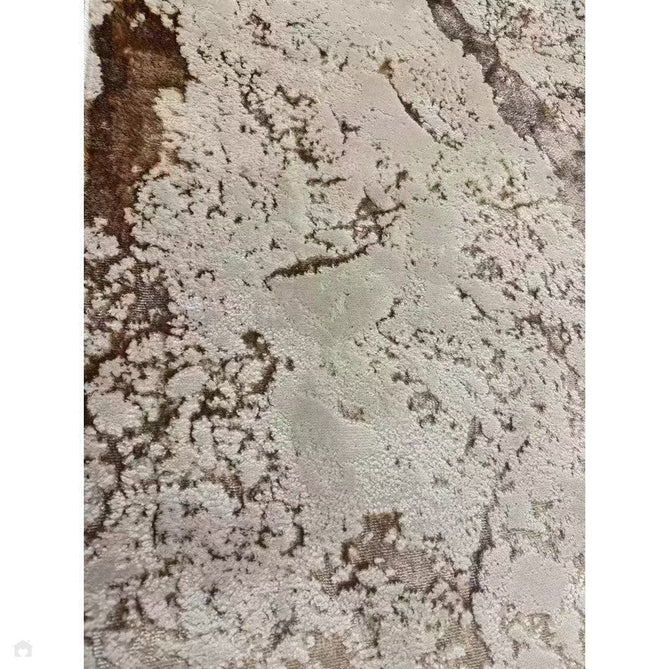 Aurora AU16 Strata Modern Abstract Distressed Marbled Metallic Shimmer Textured High-Density Soft Smooth Low Profile Polyblend Short-Pile Beige/Bronze/Brown/Champagne/Grey Rug-Asiatic Carpets-Rug Love - The Most Loved Rug Store