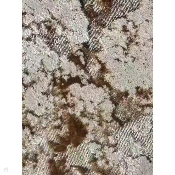 Aurora AU16 Strata Modern Abstract Distressed Marbled Metallic Shimmer Textured High-Density Soft Smooth Low Profile Polyblend Short-Pile Beige/Bronze/Brown/Champagne/Grey Rug-Asiatic Carpets-Rug Love - The Most Loved Rug Store