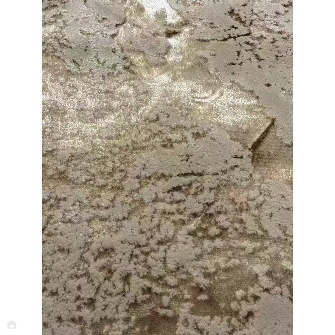 Aurora AU16 Strata Modern Abstract Distressed Marbled Metallic Shimmer Textured High-Density Soft Smooth Low Profile Polyblend Short-Pile Beige/Bronze/Brown/Champagne/Grey Rug-Asiatic Carpets-Rug Love - The Most Loved Rug Store