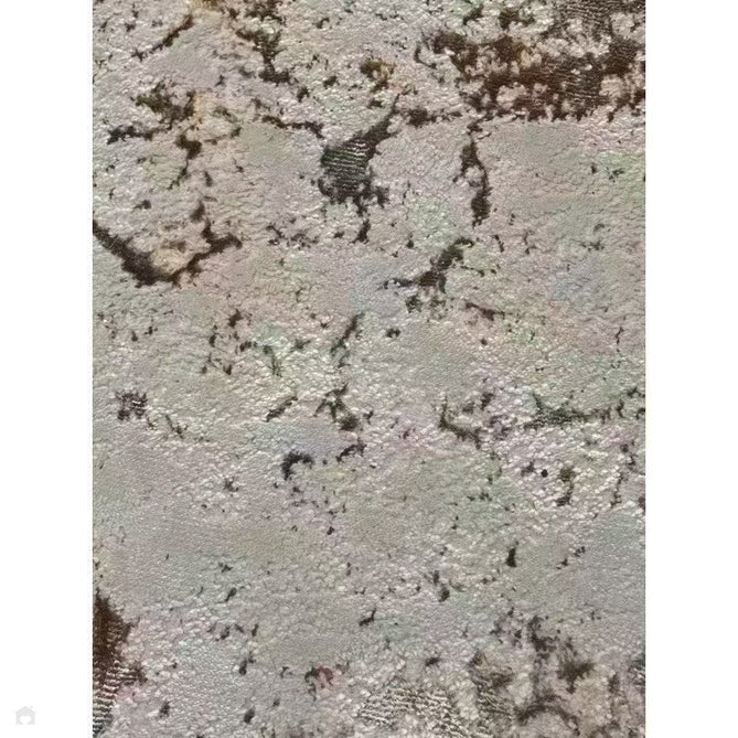 Aurora AU16 Strata Modern Abstract Distressed Marbled Metallic Shimmer Textured High-Density Soft Smooth Low Profile Polyblend Short-Pile Beige/Bronze/Brown/Champagne/Grey Rug-Asiatic Carpets-Rug Love - The Most Loved Rug Store