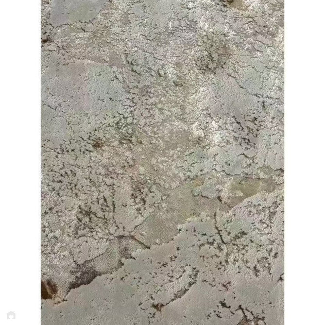 Aurora AU16 Strata Modern Abstract Distressed Marbled Metallic Shimmer Textured High-Density Soft Smooth Low Profile Polyblend Short-Pile Beige/Bronze/Brown/Champagne/Grey Rug-Asiatic Carpets-Rug Love - The Most Loved Rug Store