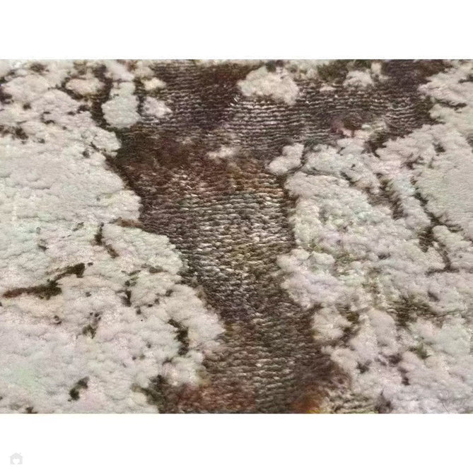 Aurora AU16 Strata Modern Abstract Distressed Marbled Metallic Shimmer Textured High-Density Soft Smooth Low Profile Polyblend Short-Pile Beige/Bronze/Brown/Champagne/Grey Rug-Asiatic Carpets-Rug Love - The Most Loved Rug Store