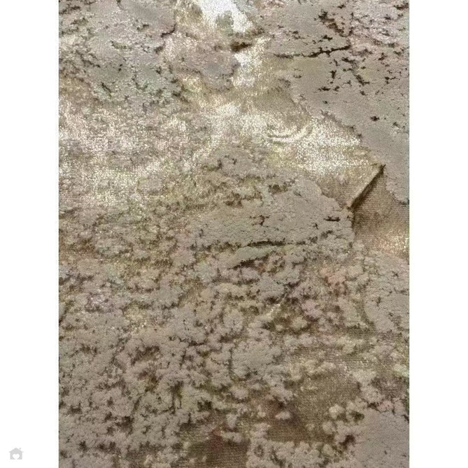 Aurora AU16 Strata Modern Abstract Distressed Marbled Metallic Shimmer Textured High-Density Soft Smooth Low Profile Polyblend Short-Pile Beige/Bronze/Brown/Champagne/Grey Rug-Asiatic Carpets-Rug Love - The Most Loved Rug Store