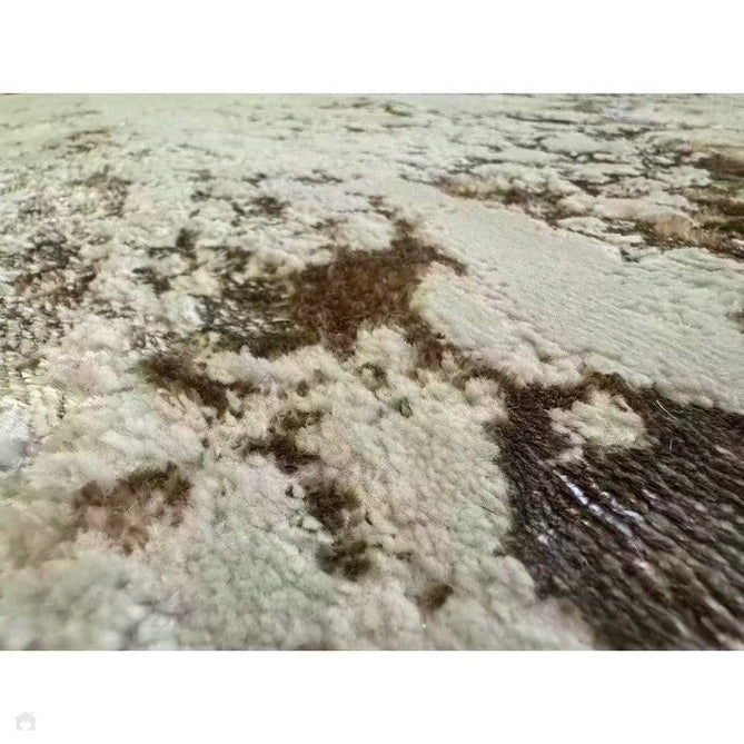 Aurora AU16 Strata Modern Abstract Distressed Marbled Metallic Shimmer Textured High-Density Soft Smooth Low Profile Polyblend Short-Pile Beige/Bronze/Brown/Champagne/Grey Rug-Asiatic Carpets-Rug Love - The Most Loved Rug Store