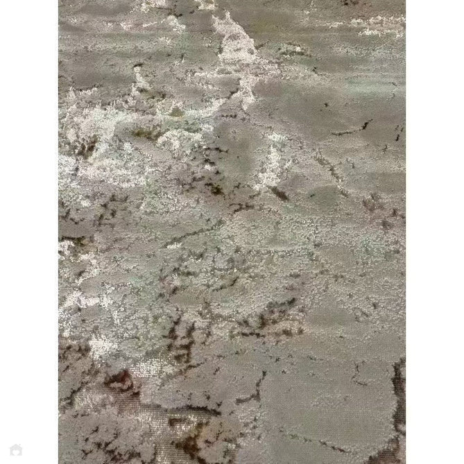 Aurora AU16 Strata Modern Abstract Distressed Marbled Metallic Shimmer Textured High-Density Soft Smooth Low Profile Polyblend Short-Pile Beige/Bronze/Brown/Champagne/Grey Rug-Asiatic Carpets-Rug Love - The Most Loved Rug Store