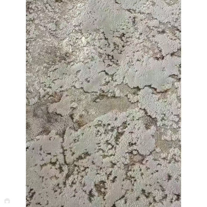 Aurora AU16 Strata Modern Abstract Distressed Marbled Metallic Shimmer Textured High-Density Soft Smooth Low Profile Polyblend Short-Pile Beige/Bronze/Brown/Champagne/Grey Rug-Asiatic Carpets-Rug Love - The Most Loved Rug Store