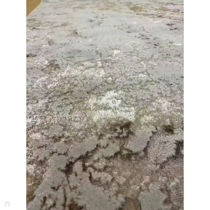 Aurora AU16 Strata Modern Abstract Distressed Marbled Metallic Shimmer Textured High-Density Soft Smooth Low Profile Polyblend Short-Pile Beige/Bronze/Brown/Champagne/Grey Rug-Asiatic Carpets-Rug Love - The Most Loved Rug Store