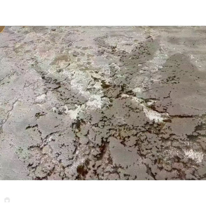 Aurora AU16 Strata Modern Abstract Distressed Marbled Metallic Shimmer Textured High-Density Soft Smooth Low Profile Polyblend Short-Pile Beige/Bronze/Brown/Champagne/Grey Rug-Asiatic Carpets-Rug Love - The Most Loved Rug Store