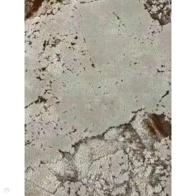 Aurora AU16 Strata Modern Abstract Distressed Marbled Metallic Shimmer Textured High-Density Soft Smooth Low Profile Polyblend Short-Pile Beige/Bronze/Brown/Champagne/Grey Rug-Asiatic Carpets-Rug Love - The Most Loved Rug Store