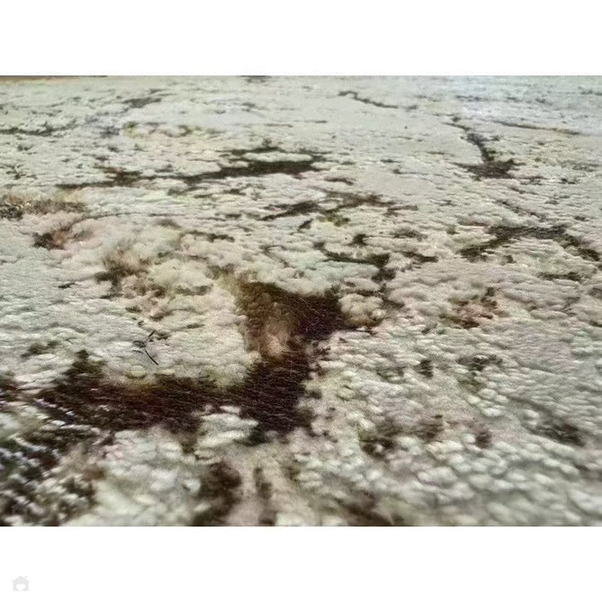 Aurora AU16 Strata Modern Abstract Distressed Marbled Metallic Shimmer Textured High-Density Soft Smooth Low Profile Polyblend Short-Pile Beige/Bronze/Brown/Champagne/Grey Rug-Asiatic Carpets-Rug Love - The Most Loved Rug Store