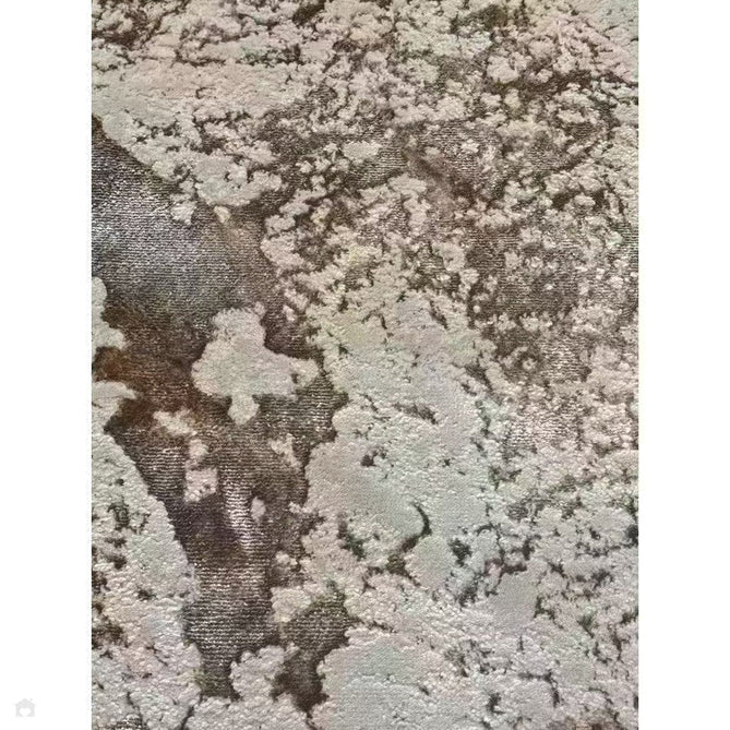 Aurora AU16 Strata Modern Abstract Distressed Marbled Metallic Shimmer Textured High-Density Soft Smooth Low Profile Polyblend Short-Pile Beige/Bronze/Brown/Champagne/Grey Rug-Asiatic Carpets-Rug Love - The Most Loved Rug Store