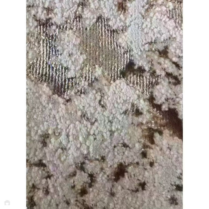 Aurora AU16 Strata Modern Abstract Distressed Marbled Metallic Shimmer Textured High-Density Soft Smooth Low Profile Polyblend Short-Pile Beige/Bronze/Brown/Champagne/Grey Rug-Asiatic Carpets-Rug Love - The Most Loved Rug Store