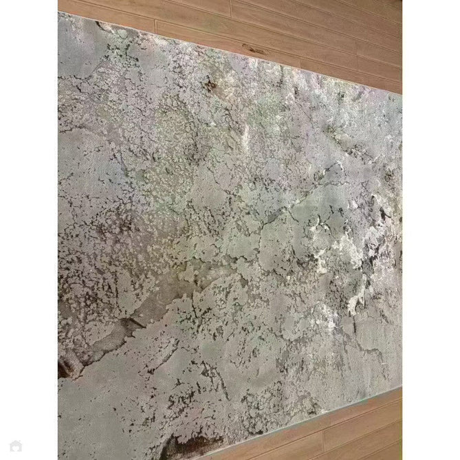 Aurora AU16 Strata Modern Abstract Distressed Marbled Metallic Shimmer Textured High-Density Soft Smooth Low Profile Polyblend Short-Pile Beige/Bronze/Brown/Champagne/Grey Rug-Asiatic Carpets-Rug Love - The Most Loved Rug Store