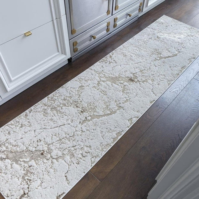 Aurora AU16 Strata Modern Abstract Distressed Marbled Metallic Shimmer Textured High-Density Soft Smooth Low Profile Short-Pile Beige/Bronze/Brown/Champagne/Grey Rug-Asiatic Carpets-Rug Love - The Most Loved Rug Store