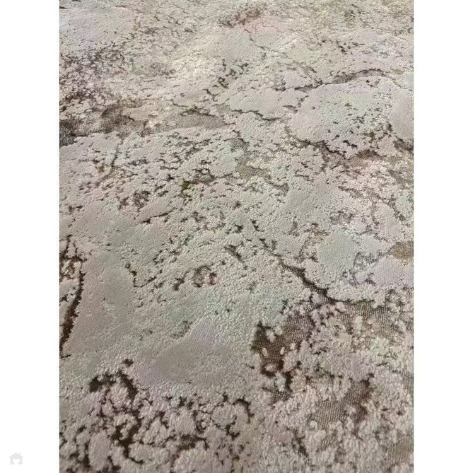 Aurora AU16 Strata Modern Abstract Distressed Marbled Metallic Shimmer Textured High-Density Soft Smooth Low Profile Short-Pile Beige/Bronze/Brown/Champagne/Grey Rug-Asiatic Carpets-Rug Love - The Most Loved Rug Store