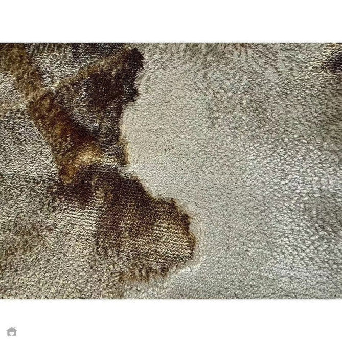 Aurora AU17 Linea Modern Abstract Distressed Marbled Metallic Shimmer Textured High-Density Soft Smooth Low Profile Polyblend Short-Pile Beige/Bronze/Brown/Champagne/Grey Rug-Asiatic Carpets-Rug Love - The Most Loved Rug Store