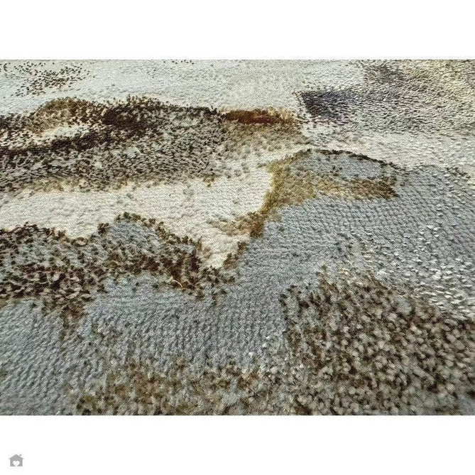 Aurora AU17 Linea Modern Abstract Distressed Marbled Metallic Shimmer Textured High-Density Soft Smooth Low Profile Polyblend Short-Pile Beige/Bronze/Brown/Champagne/Grey Rug-Asiatic Carpets-Rug Love - The Most Loved Rug Store