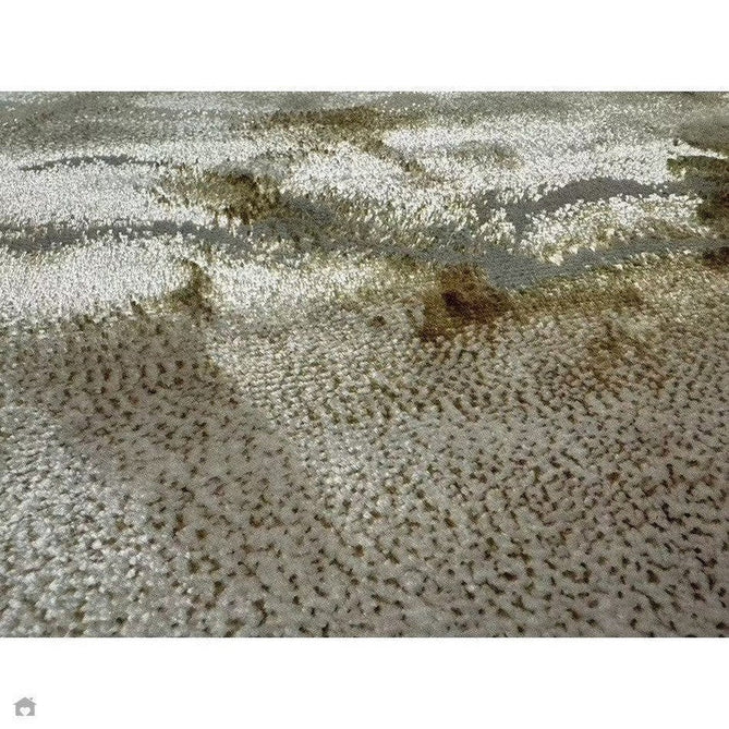 Aurora AU17 Linea Modern Abstract Distressed Marbled Metallic Shimmer Textured High-Density Soft Smooth Low Profile Polyblend Short-Pile Beige/Bronze/Brown/Champagne/Grey Rug-Asiatic Carpets-Rug Love - The Most Loved Rug Store