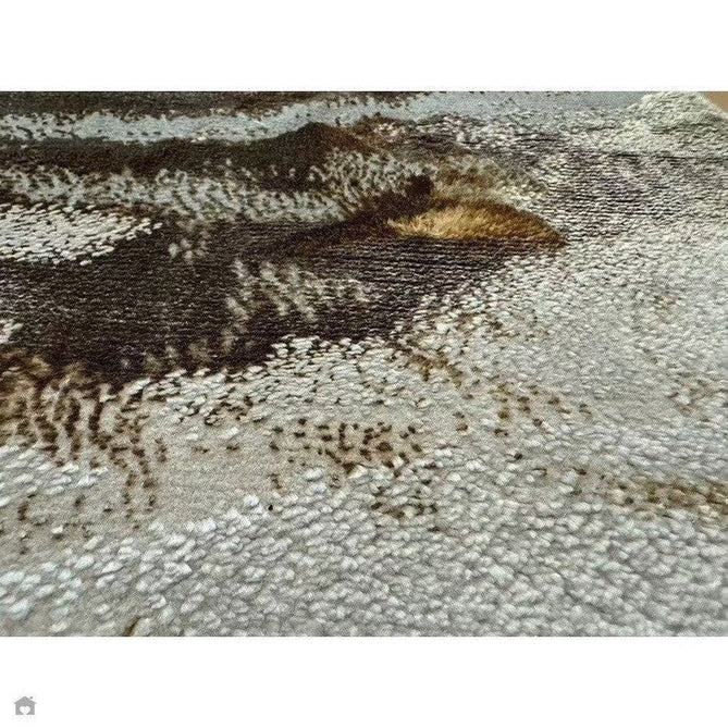 Aurora AU17 Linea Modern Abstract Distressed Marbled Metallic Shimmer Textured High-Density Soft Smooth Low Profile Polyblend Short-Pile Beige/Bronze/Brown/Champagne/Grey Rug-Asiatic Carpets-Rug Love - The Most Loved Rug Store