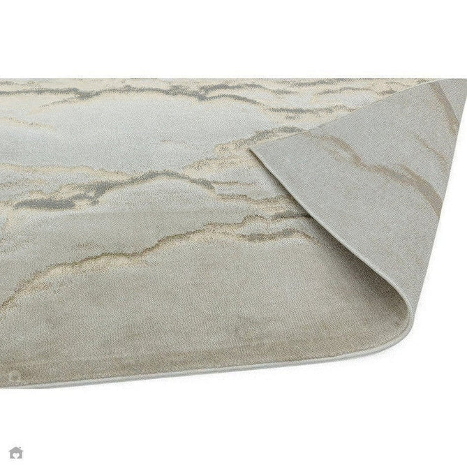 Aurora AU17 Linea Modern Abstract Distressed Marbled Metallic Shimmer Textured High-Density Soft Smooth Low Profile Polyblend Short-Pile Beige/Bronze/Brown/Champagne/Grey Rug-Asiatic Carpets-Rug Love - The Most Loved Rug Store