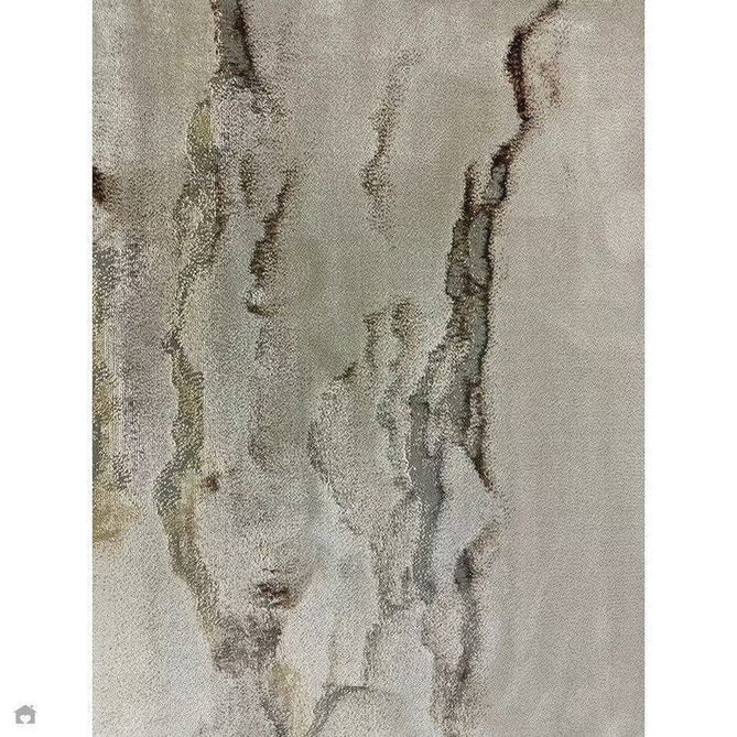 Aurora AU17 Linea Modern Abstract Distressed Marbled Metallic Shimmer Textured High-Density Soft Smooth Low Profile Polyblend Short-Pile Beige/Bronze/Brown/Champagne/Grey Rug-Asiatic Carpets-Rug Love - The Most Loved Rug Store