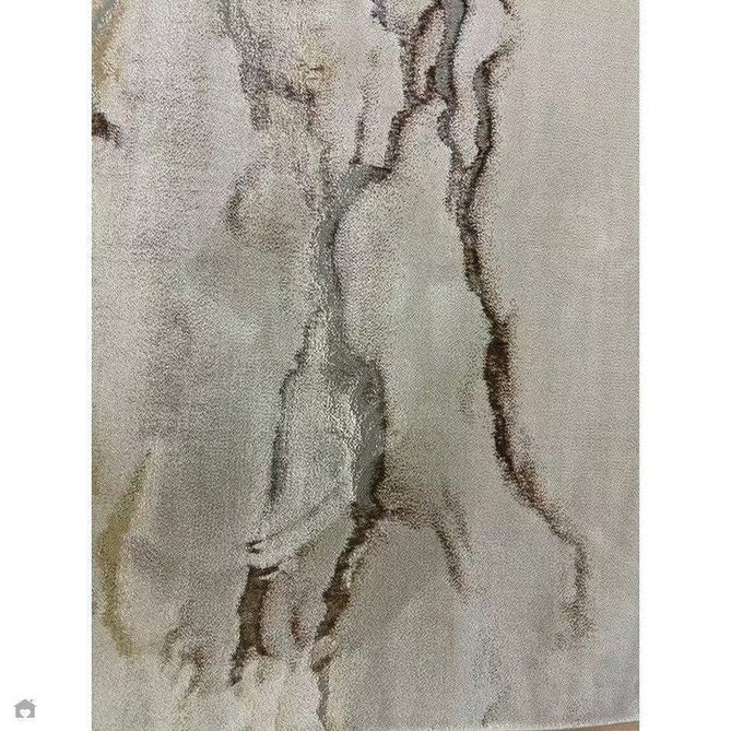 Aurora AU17 Linea Modern Abstract Distressed Marbled Metallic Shimmer Textured High-Density Soft Smooth Low Profile Polyblend Short-Pile Beige/Bronze/Brown/Champagne/Grey Rug-Asiatic Carpets-Rug Love - The Most Loved Rug Store