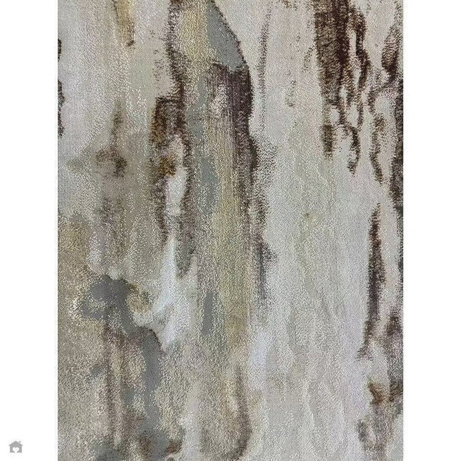 Aurora AU17 Linea Modern Abstract Distressed Marbled Metallic Shimmer Textured High-Density Soft Smooth Low Profile Polyblend Short-Pile Beige/Bronze/Brown/Champagne/Grey Rug-Asiatic Carpets-Rug Love - The Most Loved Rug Store