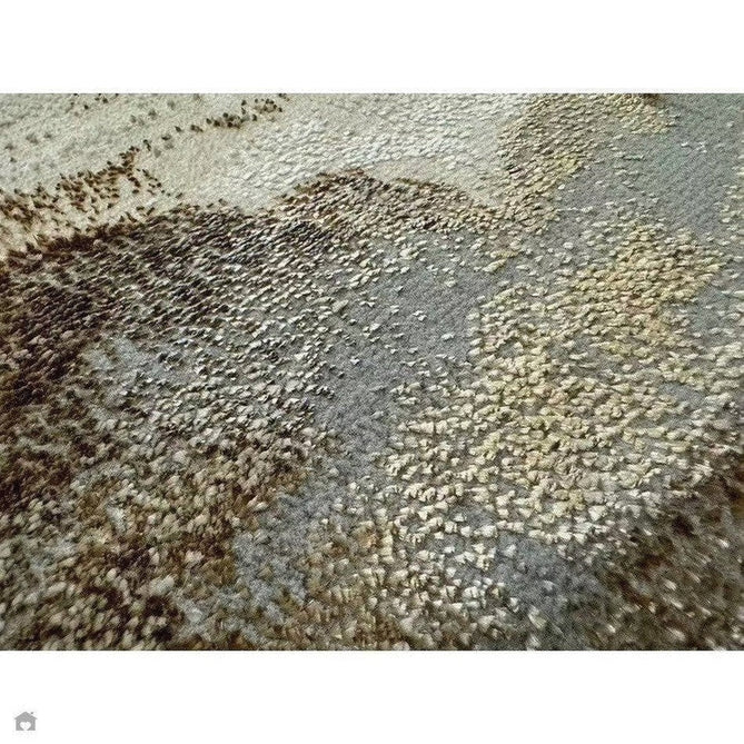 Aurora AU17 Linea Modern Abstract Distressed Marbled Metallic Shimmer Textured High-Density Soft Smooth Low Profile Polyblend Short-Pile Beige/Bronze/Brown/Champagne/Grey Rug-Asiatic Carpets-Rug Love - The Most Loved Rug Store