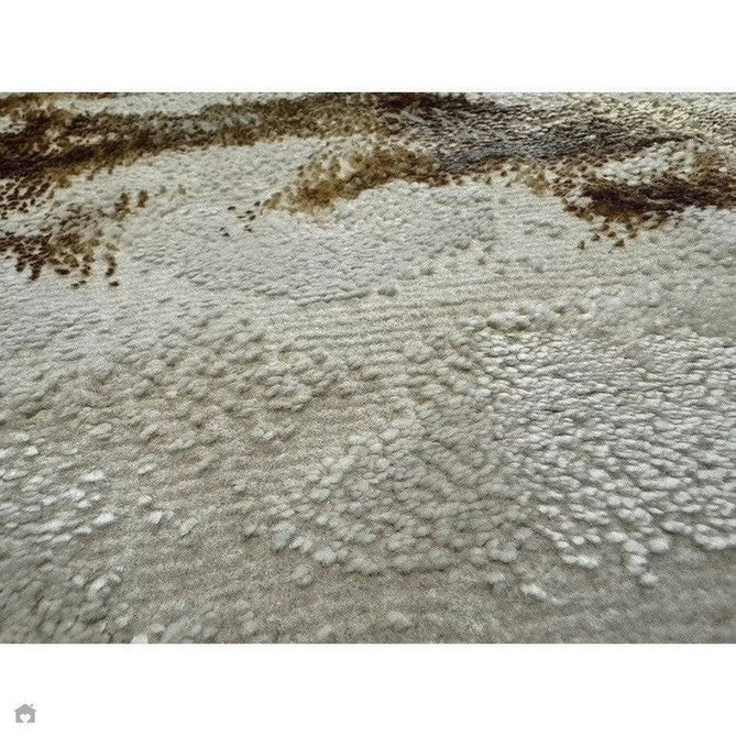 Aurora AU17 Linea Modern Abstract Distressed Marbled Metallic Shimmer Textured High-Density Soft Smooth Low Profile Polyblend Short-Pile Beige/Bronze/Brown/Champagne/Grey Rug-Asiatic Carpets-Rug Love - The Most Loved Rug Store