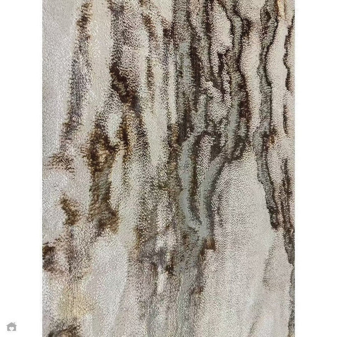Aurora AU17 Linea Modern Abstract Distressed Marbled Metallic Shimmer Textured High-Density Soft Smooth Low Profile Polyblend Short-Pile Beige/Bronze/Brown/Champagne/Grey Rug-Asiatic Carpets-Rug Love - The Most Loved Rug Store