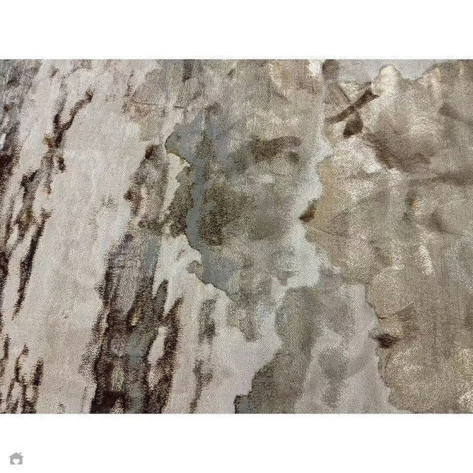 Aurora AU17 Linea Modern Abstract Distressed Marbled Metallic Shimmer Textured High-Density Soft Smooth Low Profile Polyblend Short-Pile Beige/Bronze/Brown/Champagne/Grey Rug-Asiatic Carpets-Rug Love - The Most Loved Rug Store