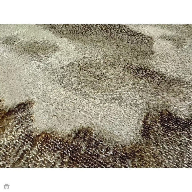 Aurora AU17 Linea Modern Abstract Distressed Marbled Metallic Shimmer Textured High-Density Soft Smooth Low Profile Polyblend Short-Pile Beige/Bronze/Brown/Champagne/Grey Rug-Asiatic Carpets-Rug Love - The Most Loved Rug Store