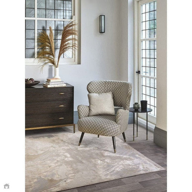 Aurora AU23 Etch Modern Abstract Distressed Marbled Metallic Shimmer Textured High-Density Soft Smooth Low Profile Short-Pile Beige/Grey/Bronze/Cream Rug-Asiatic Carpets-Rug Love - The Most Loved Rug Store