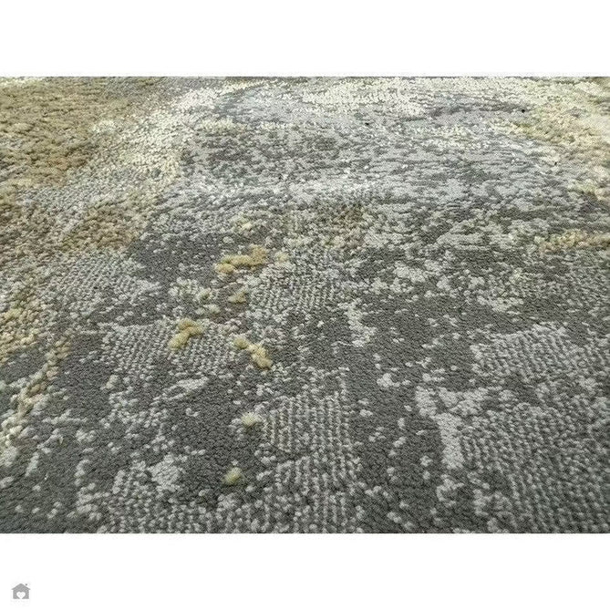 Aurora AU24 Cliff Modern Abstract Distressed Marbled Metallic Shimmer Textured High-Density Soft Smooth Low Profile Polyblend Short-Pile Grey/Beige/Bronze/Cream/Gold Rug-Asiatic Carpets-Rug Love - The Most Loved Rug Store