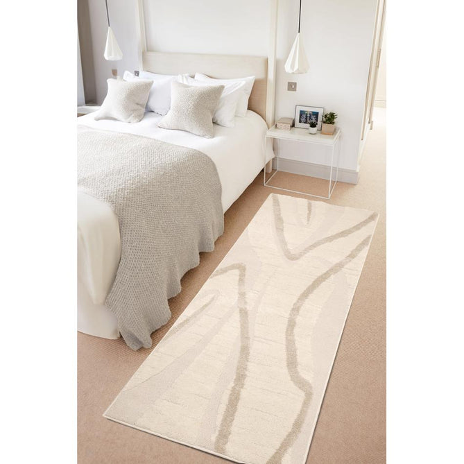 Ava Wave Cream Runner-Melrose-Rug Love - The Most Loved Rug Store
