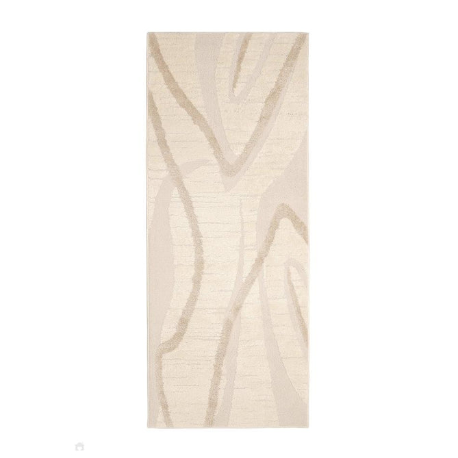 Ava Wave Cream Runner-Melrose-Rug Love - The Most Loved Rug Store
